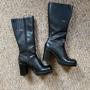 Vintage Y2K Sketchers Platform Thigh High Boots